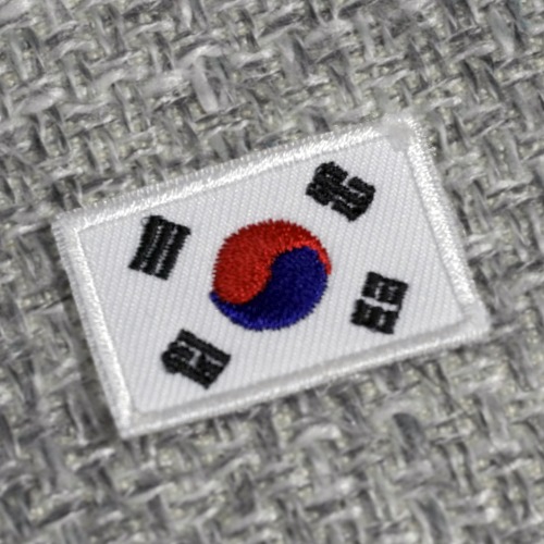 대한민국 국기 태극기 자수 와펜 패치 3.5cm