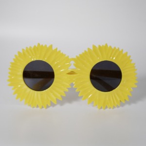 노랑색 해바라기 선글라스